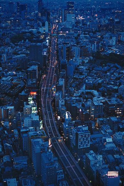 城市航拍图